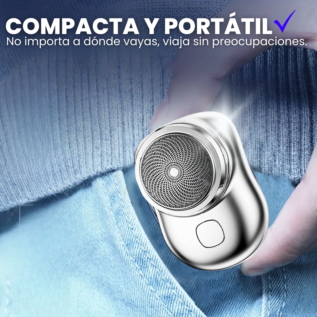 Mini afeitadora portatil